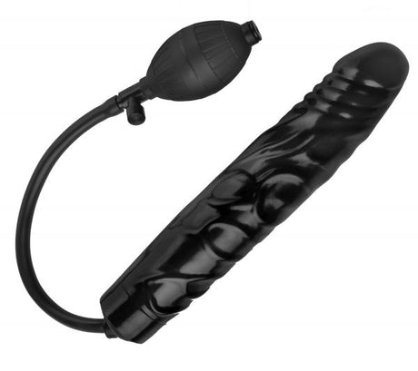 Inflatable Dildo 11 Inches Black