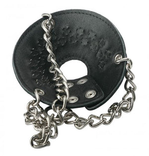 Strict Leather Parachute Ball Stretcher Spikes Black