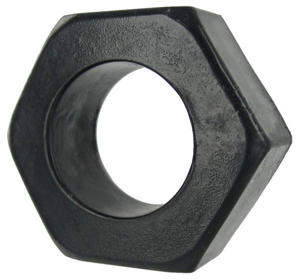 Hexnut Cock Ring Black