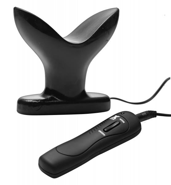 10 Mode Ass Anchor Vibrating Anal Plug Black