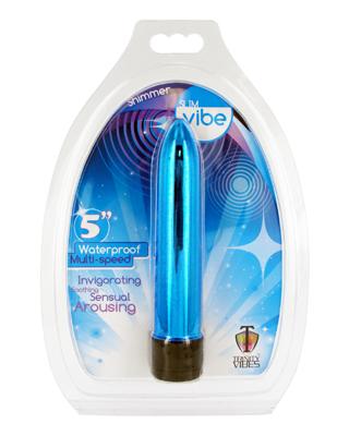 5 Inch Slim Vibe Packaged Pink