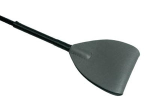 Grey Leather Riding Crop