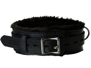 Strict Leather Premium Fur Lined Locking Collar Xl