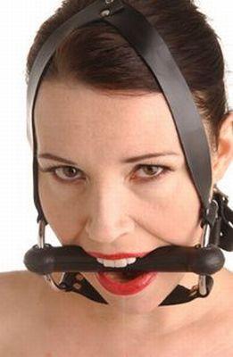 Strict Leather Locking Silicone Trainer Gag