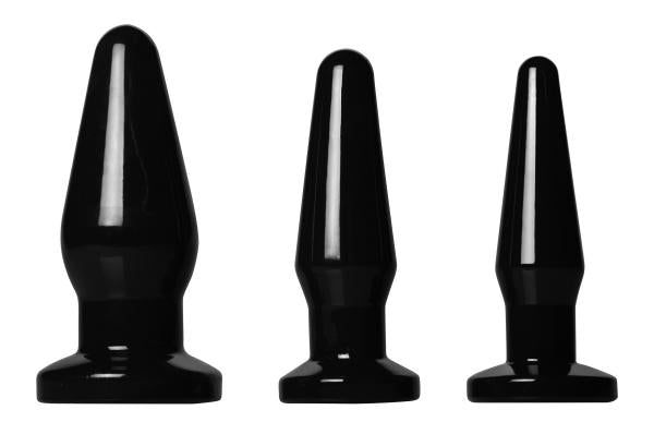 Black Anal Plug Medium