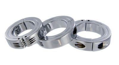 Locking Hinged Cock Ring Medium