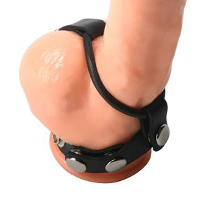 Rubber Cock Ring Harness