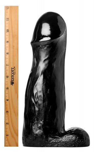 The Manolith Black 11.75 Inches Dildo