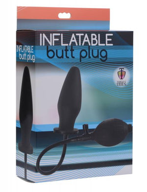 Inflatable Butt Plug Black