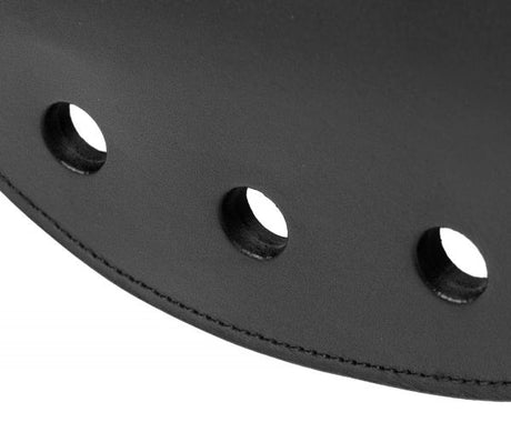 Strict Leather Rounded Paddle With Holes