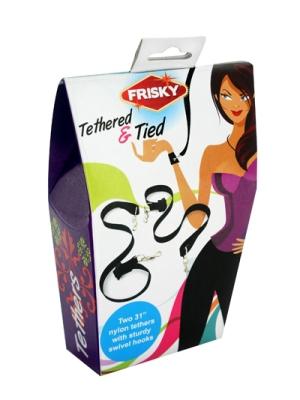 Frisky Nylon Tethers Black