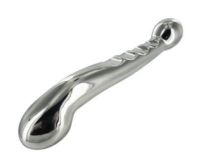 Steel Elegance Dual Ended Dildo