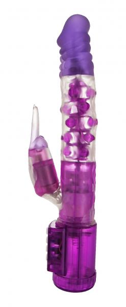 Amethyst Twist Waterproof Vibrator Purple