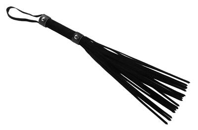 Short Suede Flogger Black