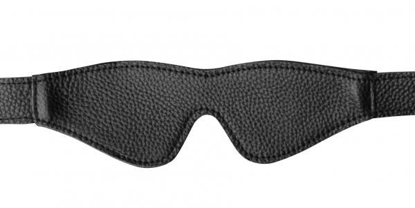 Onyx Leather Blindfold