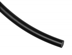 Single Tail Silicone Whip Black