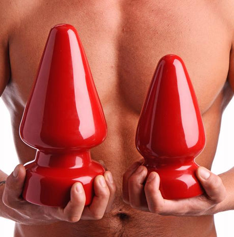 Anal Destructor Plug Red Small