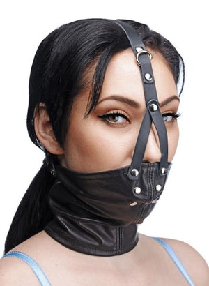 Neck Corset Harness With Stuffer Gag