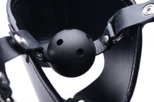 Pup Puppy Play Hood And Breathable Ball Gag