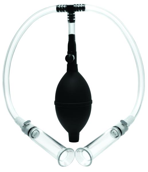 Size Matters Nipple Pumping System With Dual Acrylic Cylinders