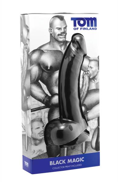 Tom Of Finland Black Magic Realistic Dildo