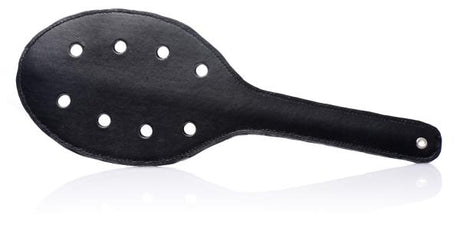 Spanking Rounded Paddle With Holes Black