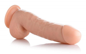 The Forearm 12 Inch Dildo With Suction Base Beige