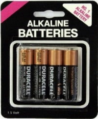 Duracell Aa Batteries 4 Pack Aa
