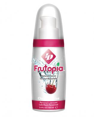 Id Frutopia Natural Lubricant 3.4 Oz Cherry