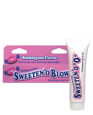 Sweeten D Blow Oral Pleasure Gel Bubble Gum 1.5 Oz