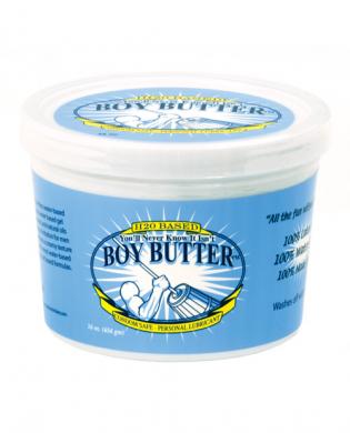 Boy Butter H2 O Formula 16oz Tub