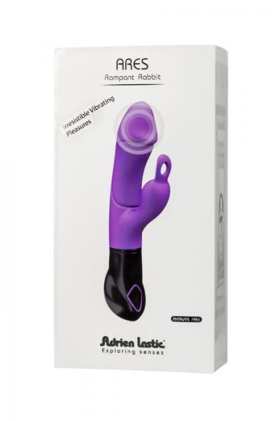 Adrien Lastic Ares Rabbit Vibrator Purple