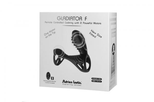 Adrien Lastic Gladiator F Black Vibrating Ring