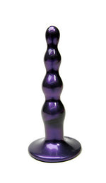 Tantus Ripple Small Anal Plug Midnight Purple