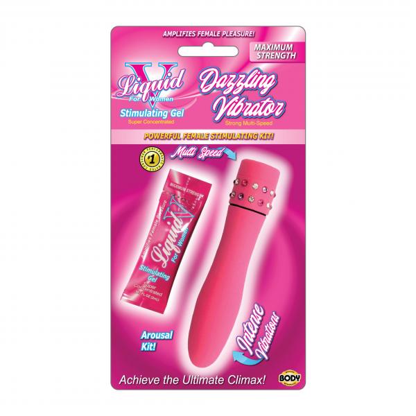 Liquid V Dazzling Vibrator Kit