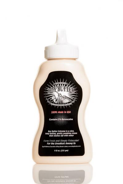 Boy Butter Extreme Desensitizing Lubricant 9 Oz Squeeze Bottle