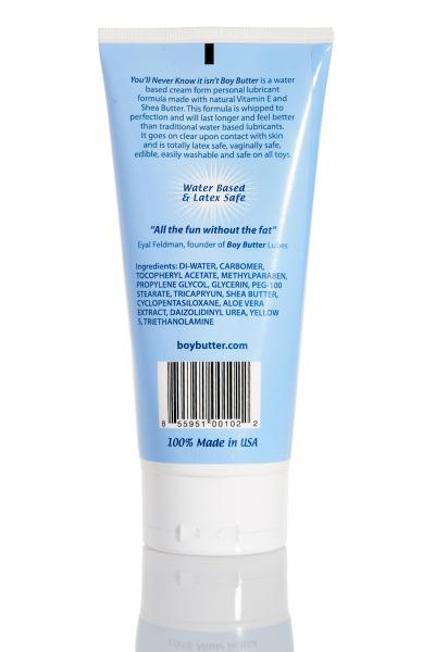 Boy Butter H2 O Formula Lubricant 6oz Lube Tube