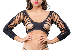 Naughty Girl Sexy Leggings Black O/S