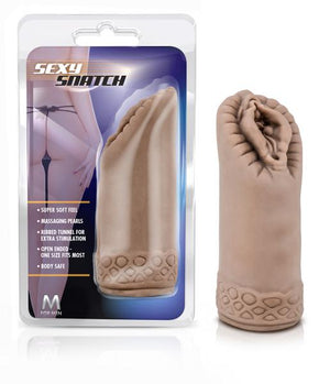 M For Men Sexy Snatch Masturbator Brown