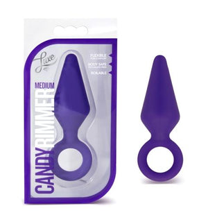 Candy Rimmer Medium Butt Plug Purple