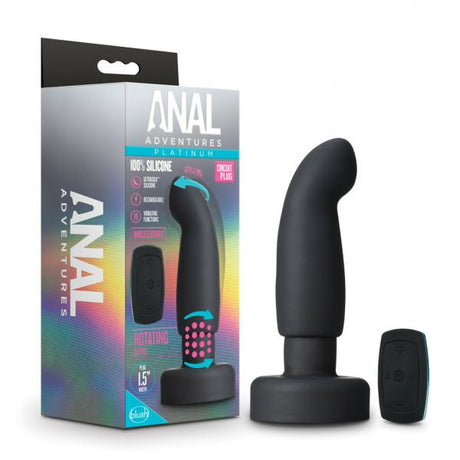 Anal Adventures Platinum Circuit Plug Black