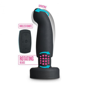 Anal Adventures Platinum Circuit Plug Black