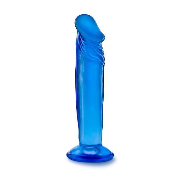 Sweet N Small 6 Inches Dildo With Suction Cup Blue