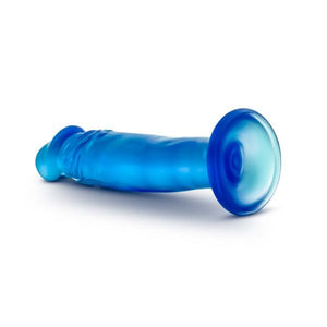 Sweet N Small 6 Inches Dildo With Suction Cup Blue