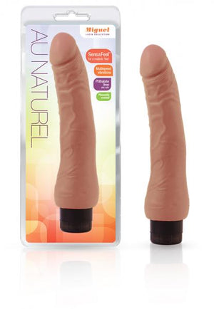 Miguel Latin Color Brown Vibrating Dildo