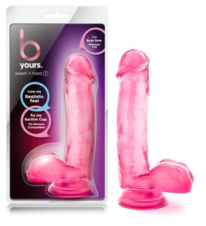 Sweet N Hard 1 Pink	Realistic Dildo
