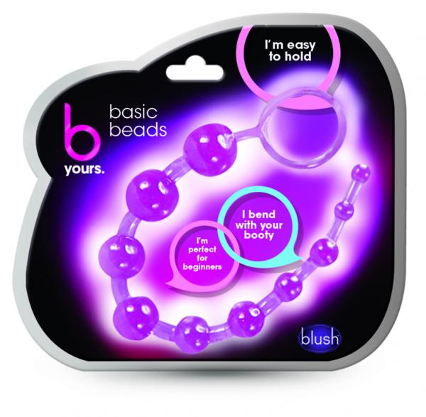 Basic Anal Beads Purple