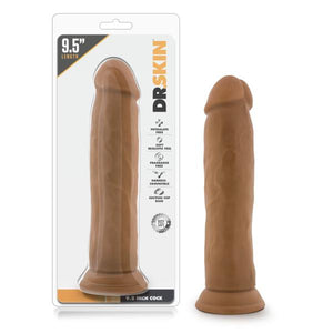 Dr Skin 9.5 Inches Cock Mocha Tan Dildo