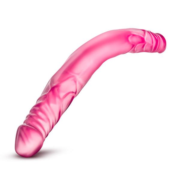 B Yours 14 Inches Double Dildo Pink