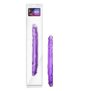 B Yours 14 Inches Double Dildo Purple